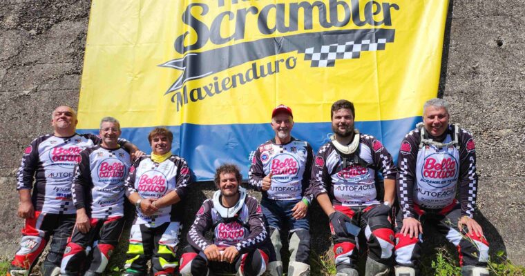 Il team Bello Carico del moto club AMX debutta a Majella Scrambler